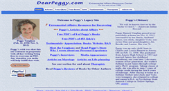 Desktop Screenshot of dearpeggy.com